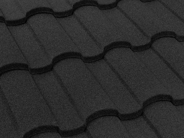 Композитная черепица Tilcor Antica Древесный уголь